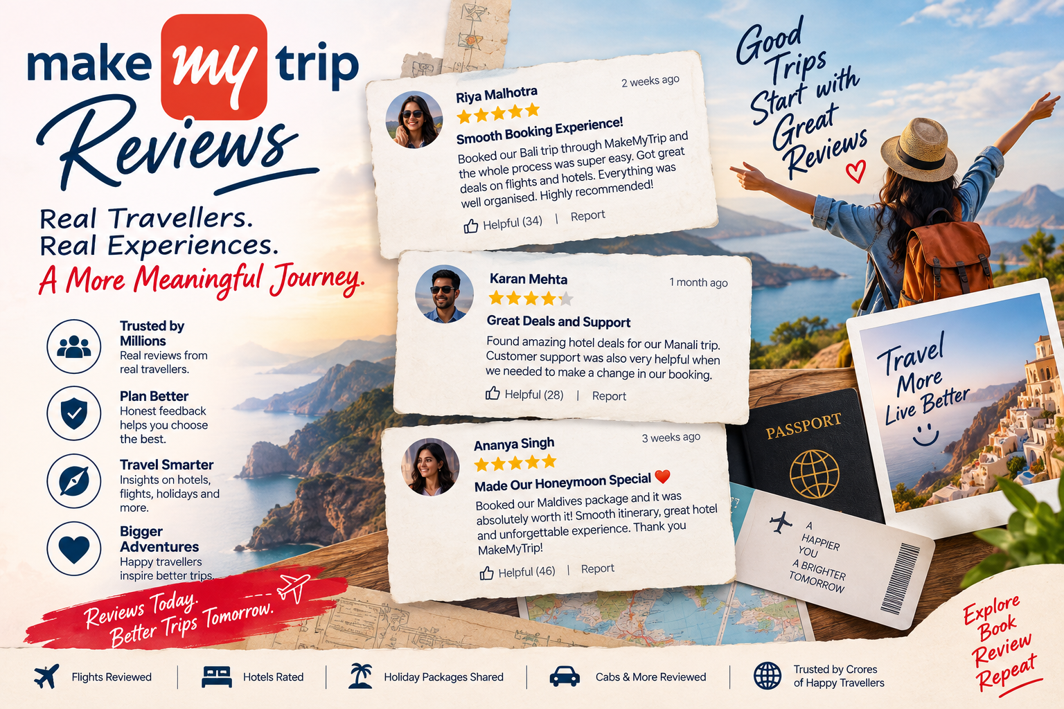 MakeMyTrip review monitoring and response workflow