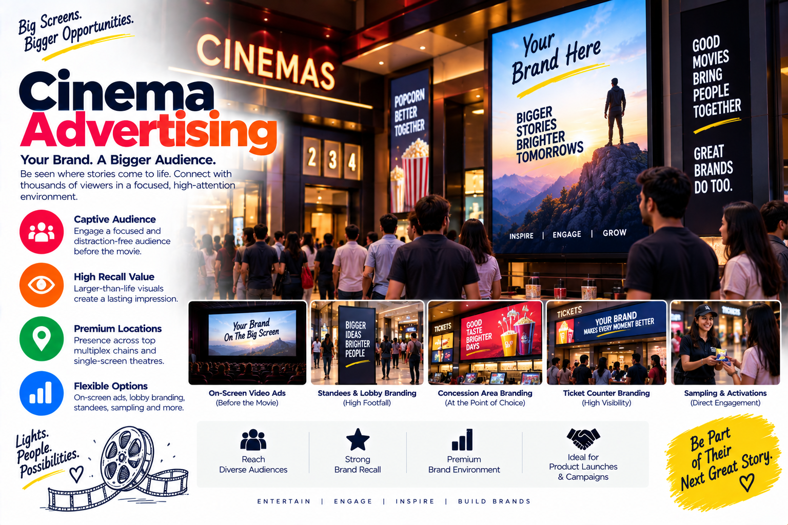 Cinema Advertising service by Bynzo Innovative Pvt. Ltd