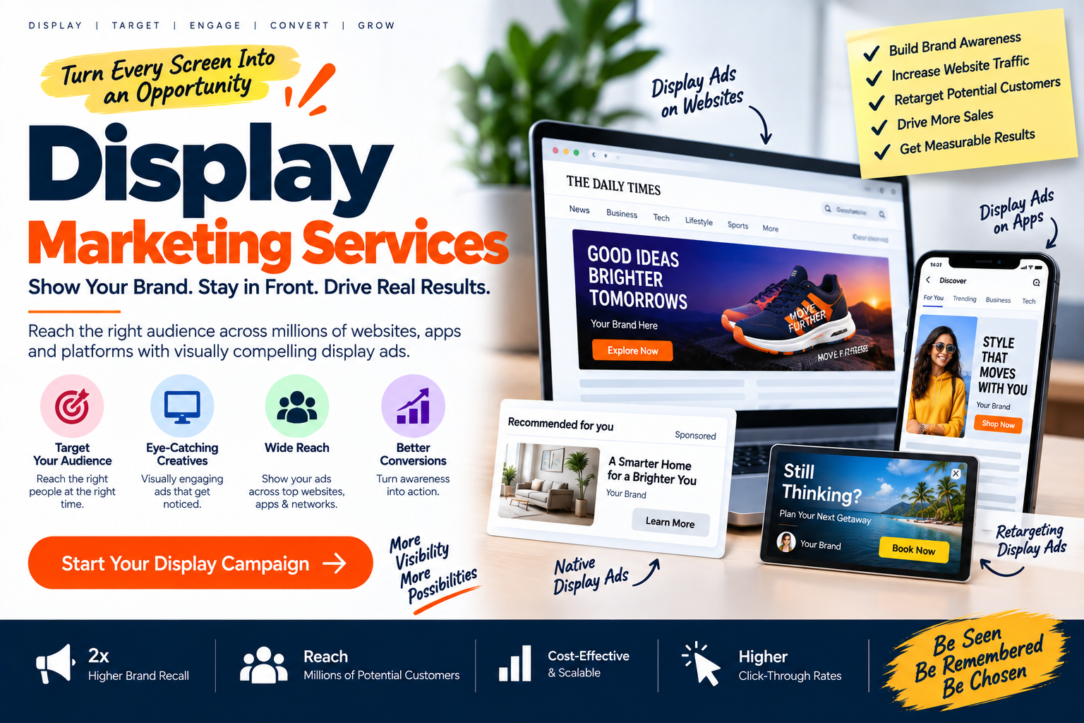 Display Marketing Services service by Bynzo Innovative Pvt. Ltd