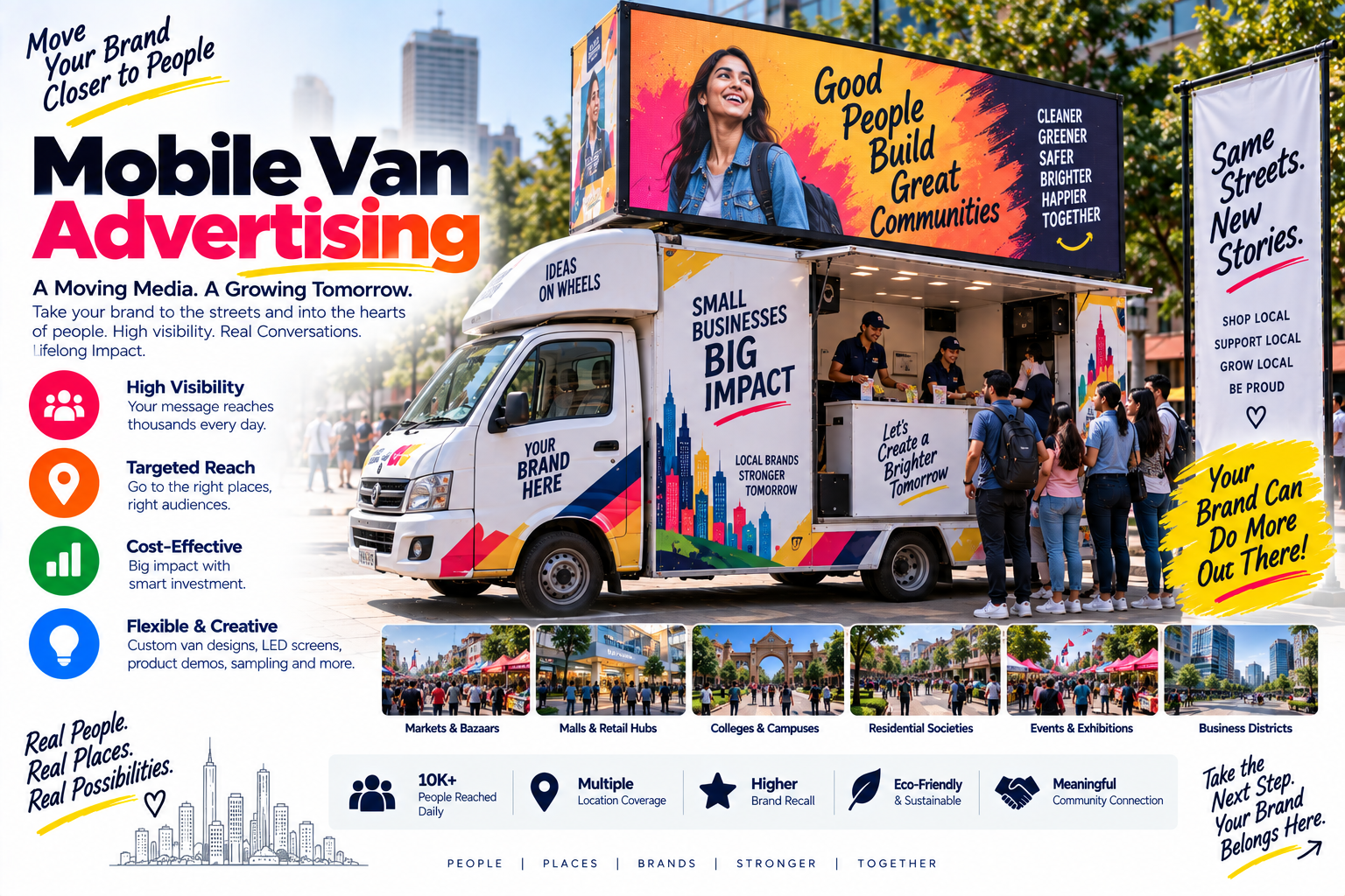 Mobile Van Advertising service by Bynzo Innovative Pvt. Ltd